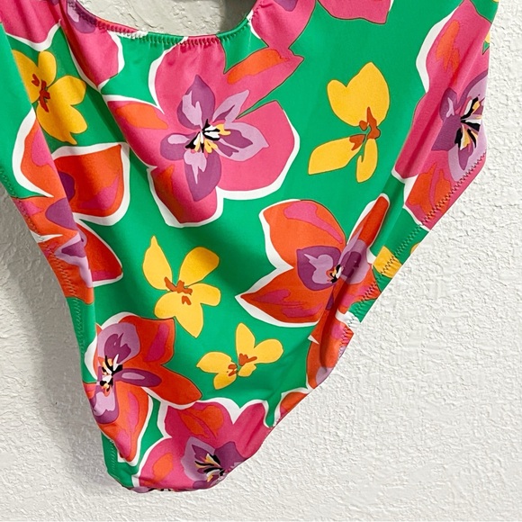 NWT Anthropologie Sanctuary Mio Super Bloom Floral Print One-Piece Swimsuit - Picture 9 of 10